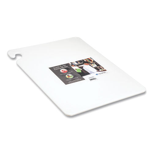 Cut-n-carry Color Cutting Boards, Plastic, 20 X 15 X 0.5, White.