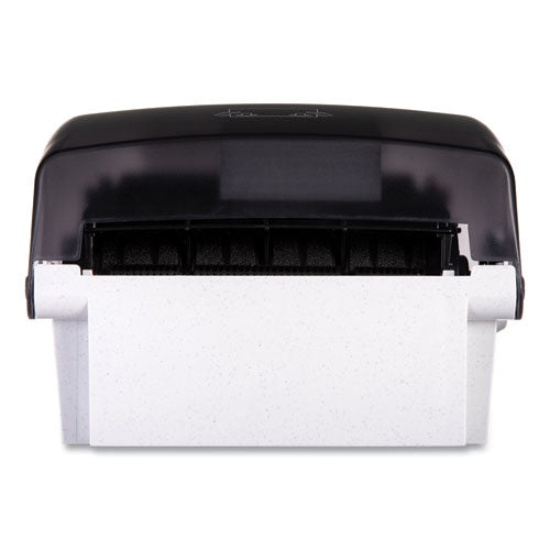Simplicity Mechanical Roll Towel Dispenser, 15.25 X 13 X 10.25, Black.
