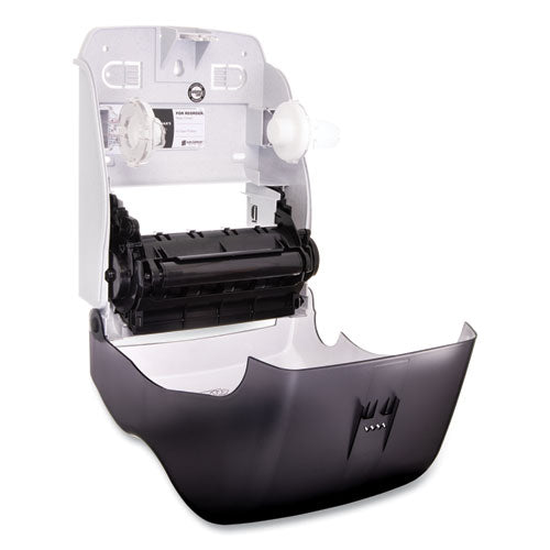 Simplicity Mechanical Roll Towel Dispenser, 15.25 X 13 X 10.25, Black.