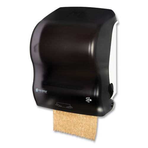 Simplicity Mechanical Roll Towel Dispenser, 15.25 X 13 X 10.25, Black.