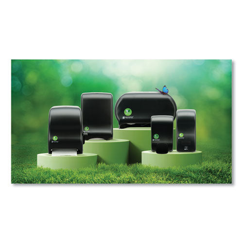 Ecological Automatic Towel Dispenser, 9.1 X 14.4 X 11.8, Black.
