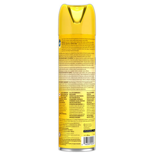 Furniture Polish, Lemon, 14.2 Oz Aerosol Spray, 6/carton.