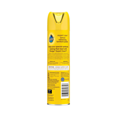 Furniture Polish, Lemon, 9.7 Oz Aerosol Spray.