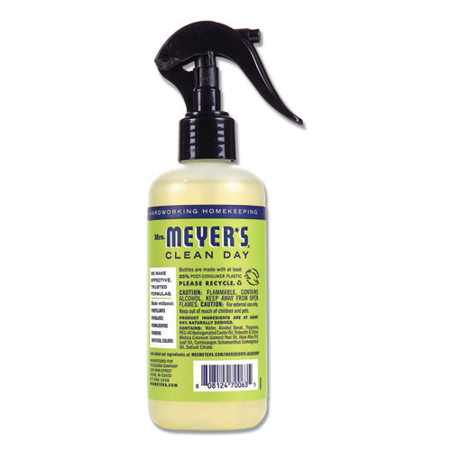 Clean Day Room Freshener, Lemon Verbena, 8 Oz, Non-aerosol Spray, 6/carton.