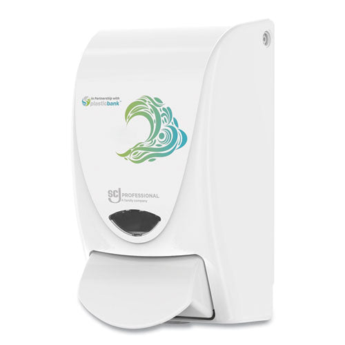 Proline Wave Manual Soap Dispenser, 1 L, 4.9 X 4.6 X 9.2, White, 15/carton.
