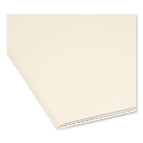 Supertab Top Tab File Folders, 1/3-cut Tabs: Assorted, Letter Size,0.75" Expansion, 14-pt Manila, 50/box