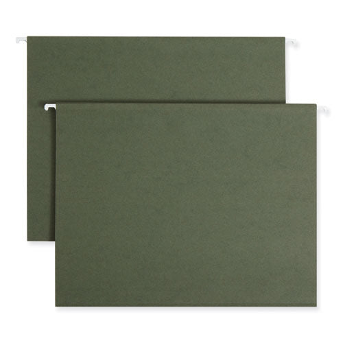 Manila End Tab Classification Folders, 2" Expansion,1 Divider, 4 Fasteners, Letter Size, Manila Exterior, 10/box