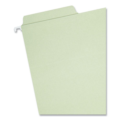 Fastab Hanging Folders, Letter Size, 1/3-cut Tabs, Moss, 20/box.