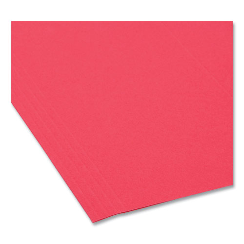 Fastab Hanging Folders, Letter Size, 1/3-cut Tabs, Red, 20/box.