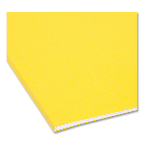 Fastab Hanging Folders, Letter Size, 1/3-cut Tabs, Yellow, 20/box.