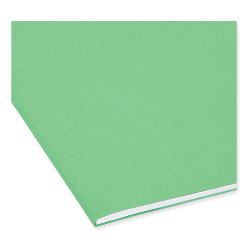 Fastab Hanging Folders, Letter Size, 1/3-cut Tabs, Green, 20/box.