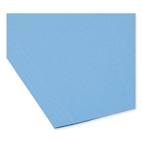 Fastab Hanging Folders, Letter Size, 1/3-cut Tabs, Blue, 20/box.