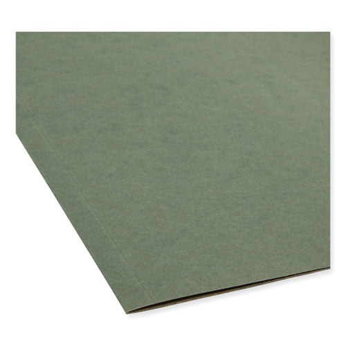 Box Bottom Hanging File Folders, 1" Capacity, Letter Size, Standard Green, 25/box.