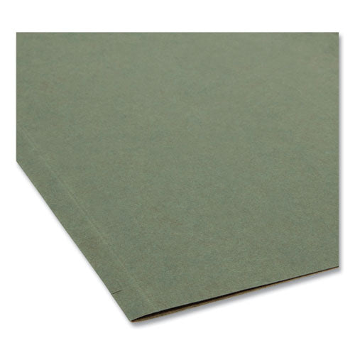 Box Bottom Hanging File Folders, 1" Capacity, Legal Size, Standard Green, 25/box.