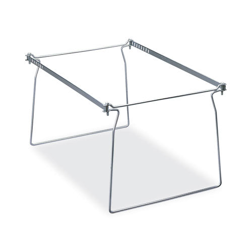 Steel Hanging Folder Drawer Frame, Letter Size, 23" To 27" Long, Gray, 2/pack.