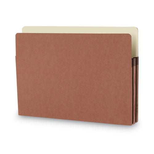 Redrope Drop Front File Pockets, 1.75" Expansion, Legal Size, Redrope, 25/box.