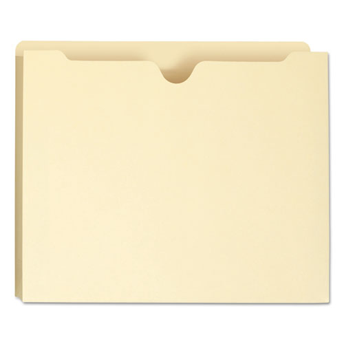 Manila File Jackets, 1-ply Straight Tab, Letter Size, Manila, 50/box.