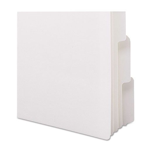 Three-ring Binder Index Divider, 5-tab, 11 X 8.5, White, 20 Sets.