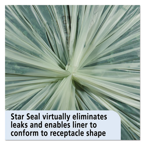 Ecosafe-6400 Bags, 30 Gal, 1.1 Mil, 30" X 39", Green, 48/box.