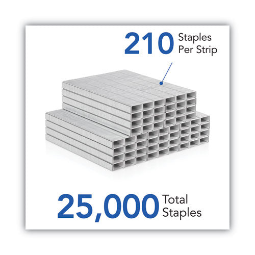 S.f. 4 Premium Staples, 0.25" Leg, 0.5" Crown, Silver, 5,000/box, 5 Boxes/pack.