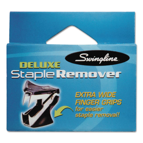 Deluxe Jaw-style Staple Remover, Black.