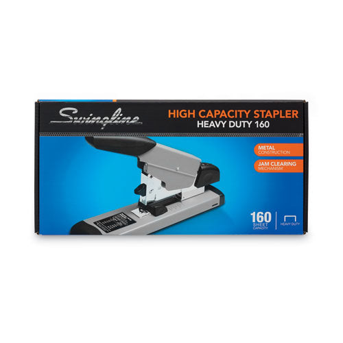 Heavy-duty Stapler, 160-sheet Capacity, Black/gray.