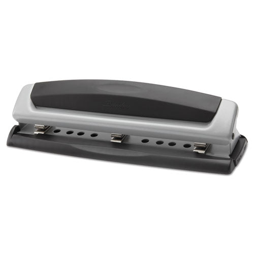 10-sheet Precision Pro Desktop Two- To Three-hole Punch, 9/32" Holes.