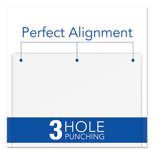 20-sheet Optima 20 Electric Punch, Three-hole, 9/32" Holes, Silver/black.