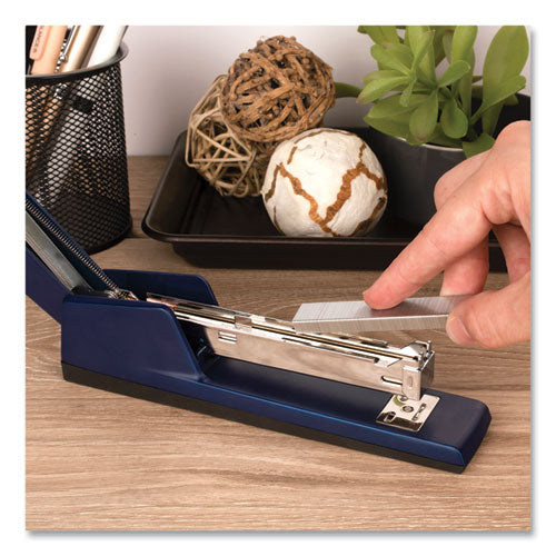 747 Classic Full Strip Stapler, 30-sheet Capacity, Royal Blue.