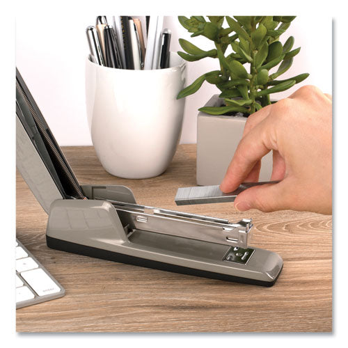 747 Business Full Strip Desk Stapler, 30-sheet Capacity, Steel Gray.