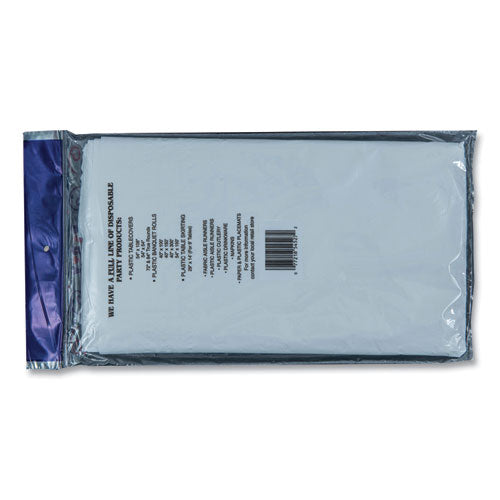 Table Set Poly Tissue Table Cover, 54" X 108", White, 6/pack.