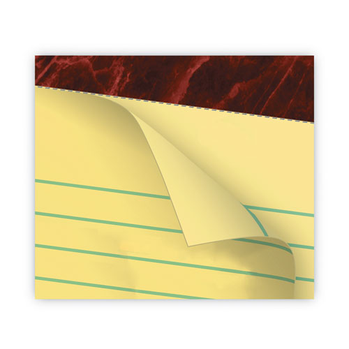 Gold Fibre Quality Writing Pads, Narrow Rule, 50 Canary-yellow 8.5 X 11.75 Sheets, Dozen.