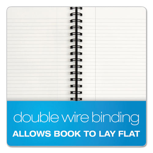 Royale Wirebound Business Notebooks, 1-subject, Medium/college Rule,Black/gray Cover, (96) 8.25 X 5.88 Sheets