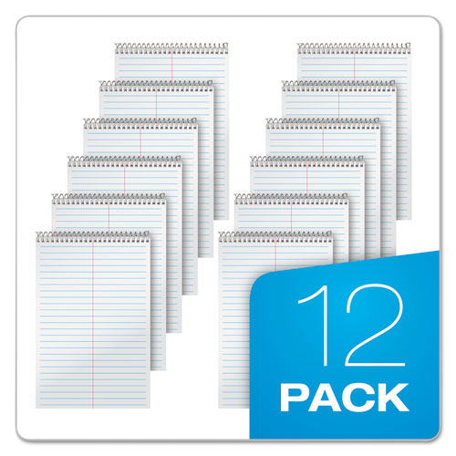 Steno Pads, Gregg Rule, Tan Cover, 70 White 6 X 9 Sheets.