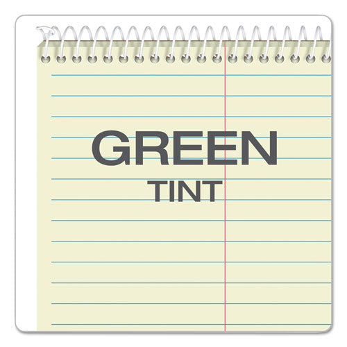 Gregg Steno Pads, Gregg Rule, 80 Green-tint 6 X 9 Sheets.