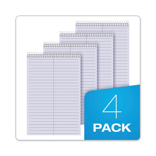 Prism Steno Pads, Gregg Rule, Orchid Cover, 80 Orchid 6 X 9 Sheets, 4/pack.
