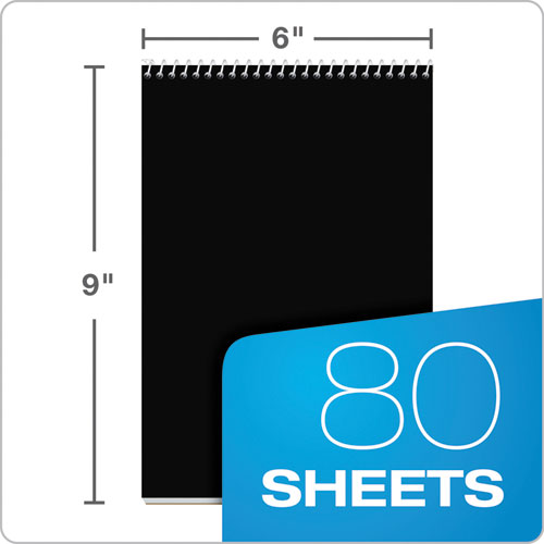 Focusnotes Steno Pad, Pitman Rule, Blue Cover, 80 White 6 X 9 Sheets.