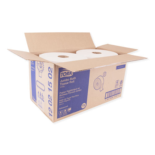 Advanced Jumbo Bath Tissue, Septic Safe, 2-ply, White, 3.48" X 1,600 Ft, 6 Rolls/carton.