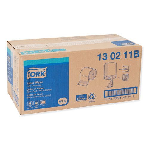 Paper Wiper, Centerfeed, 2-ply, 9 X 13, White, 800/roll, 2 Rolls/carton.