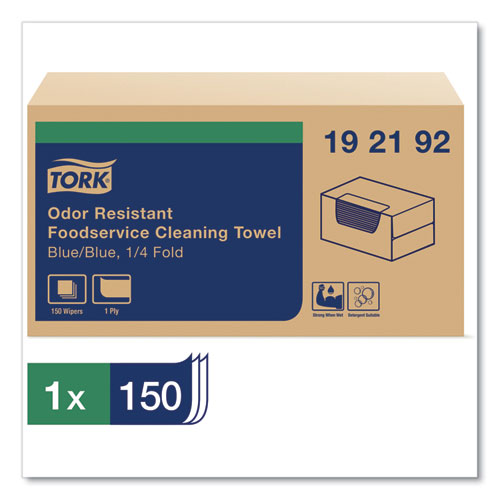 Foodservice Cloth, 13 X 24, Blue, 150/carton.