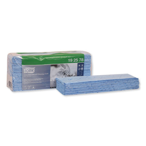 Low-lint Cleaning Cloth, 1-ply, 15.4 X 12.8, Unscented, Blue, 80/bag, 5 Bags/carton.