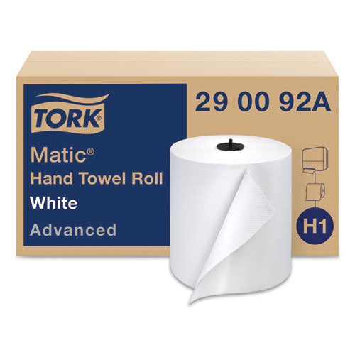 Advanced Matic Hand Towel Roll, 2-ply, 7.7" X 525 Ft, White, 643/roll, 6 Rolls/carton.