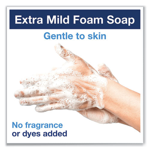 Mild Foam Soap S26, Unscented, 2 L Bottle, 2/pack.