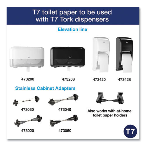 Advanced High Capacity Bath Tissue, Septic Safe,2-ply, Coreless, White, 1,000 Sheets/roll, 36 Rolls/carton