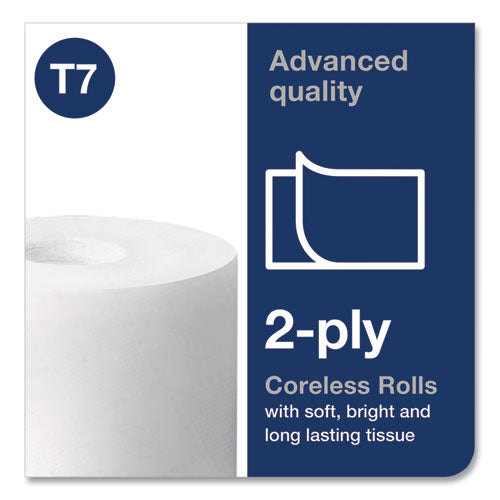 Advanced High Capacity Bath Tissue, Septic Safe,2-ply, Coreless, White, 1,000 Sheets/roll, 36 Rolls/carton