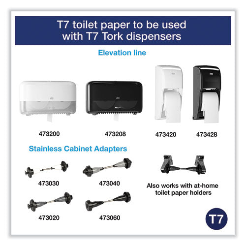 Coreless High Capacity Bath Tissue, 2-ply, White, 750 Sheets/roll, White, 36/carton.