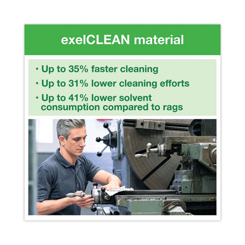 Industrial Cleaning Cloths, 1-ply, 16.34 X 14, Gray, 210 Wipes/box.