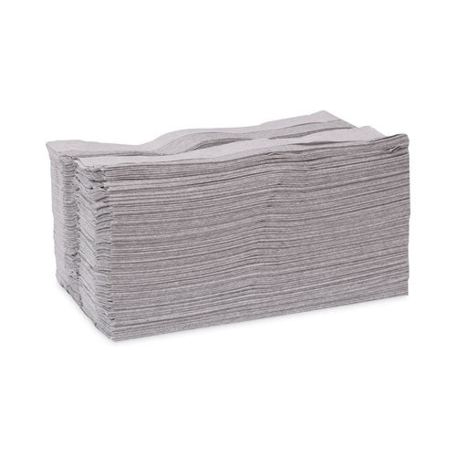 Industrial Cleaning Cloths, 1-ply, 16.34 X 14, Gray, 210 Wipes/box.