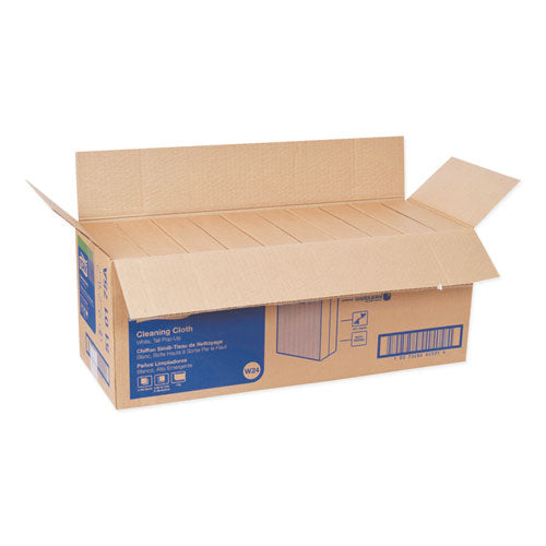 Heavy-duty Cleaning Cloth, 8.46 X 16.13, White, 80/box, 5 Boxes/carton.