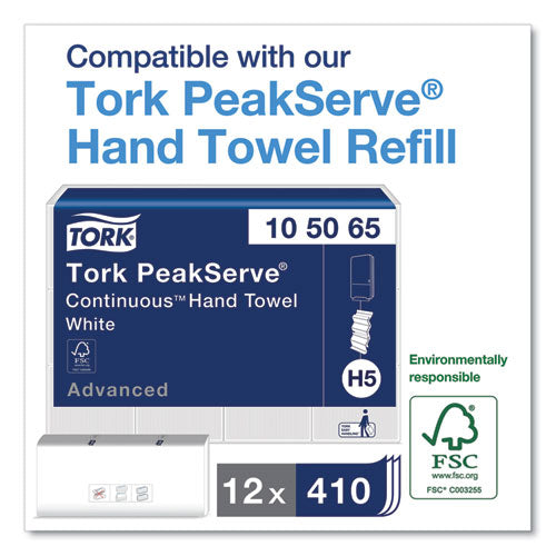 Peakserve Continuous Recessed Cabinet Hand Towel Adapter, 14.37 X 4.29 X 17.72, White.